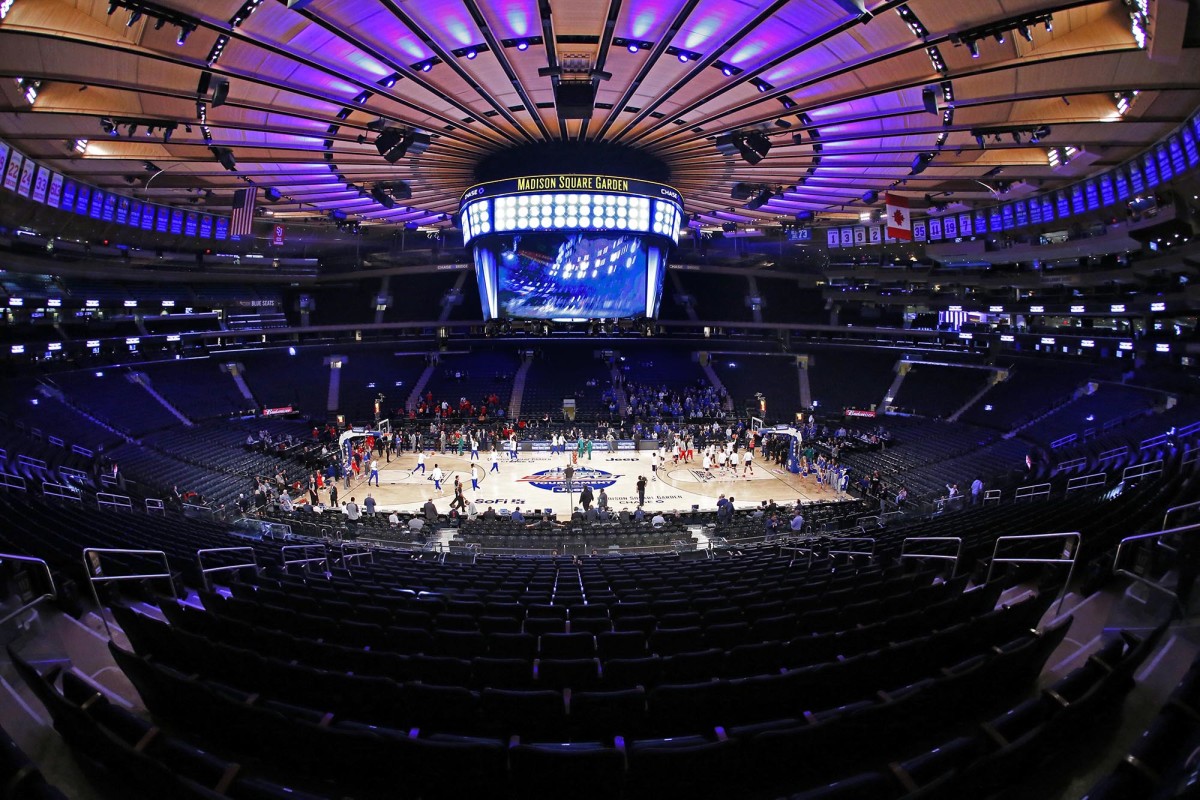 St. John's vs. Creighton ahead of the Big East Tournament game at Madison Square Garden. 
